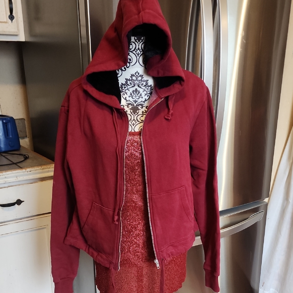 PINK Victoria's Secret Small Red and Black Jacketused